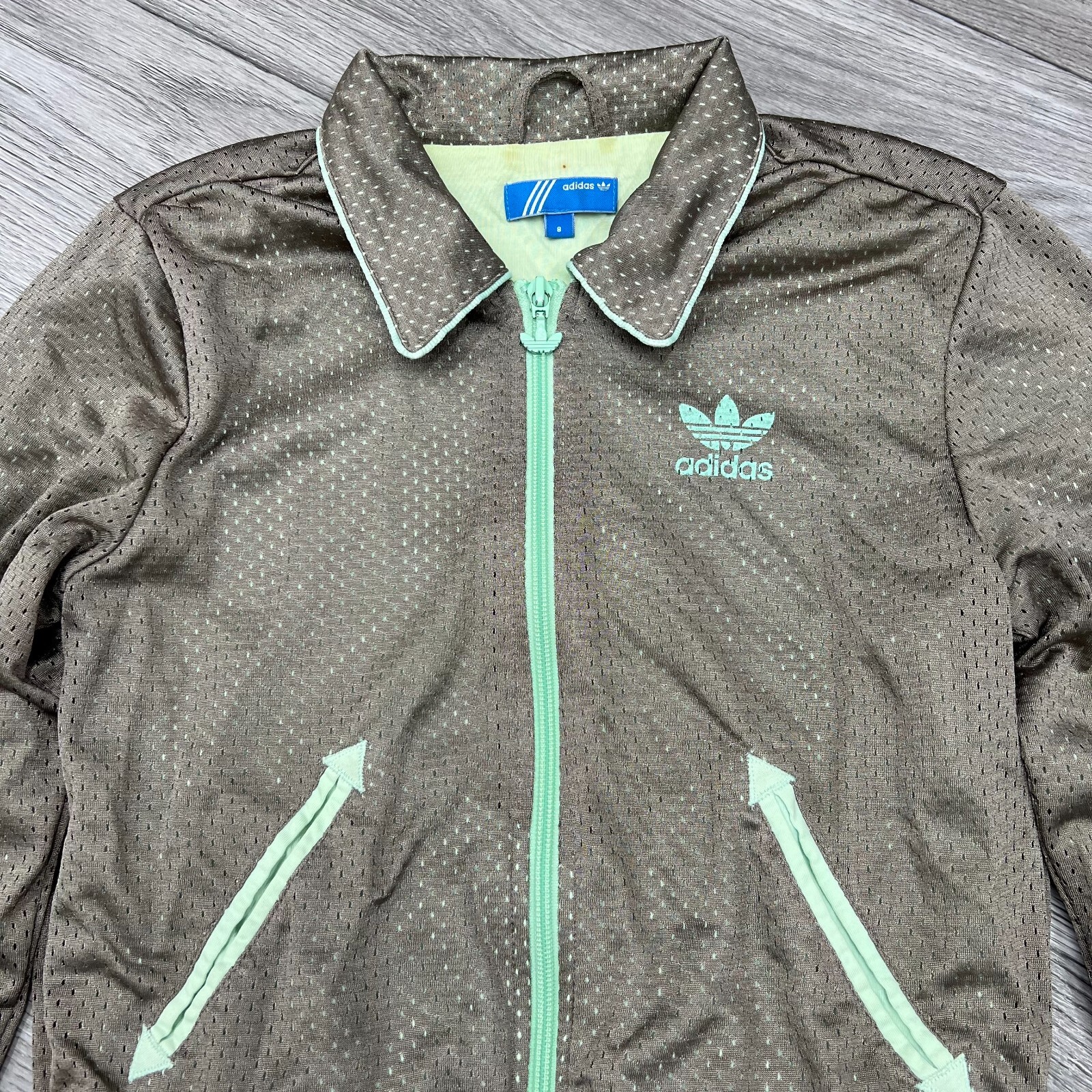 adidas mesh running jacket