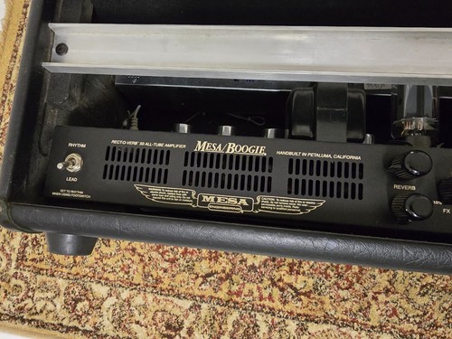 Mesa Boogie Single Rectifier Rect-O-Verb 2-Channel 50-Watt Guitar Amp Black - Picture 10 of 13