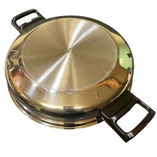 Cordon Bleu 11 5/8" Stainless Dome Lid Cover for 12" Skillet Stockpot Dutch Oven