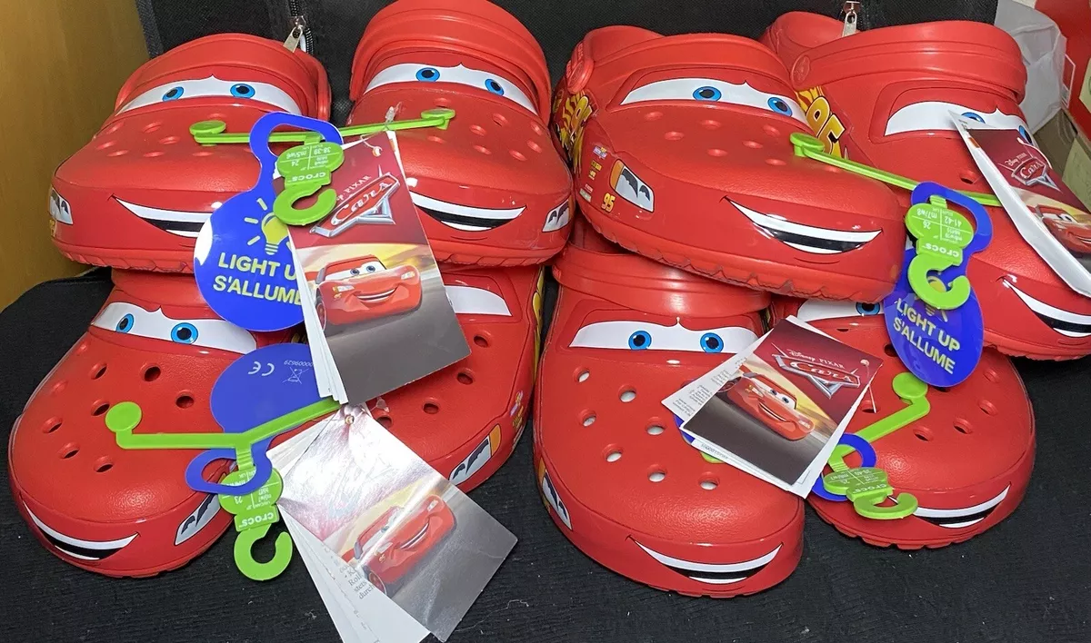 Lightning McQueen Crocs Clog Cars 4M, 5M, 6M, 7M, 8M, 9M, 10M, 11M