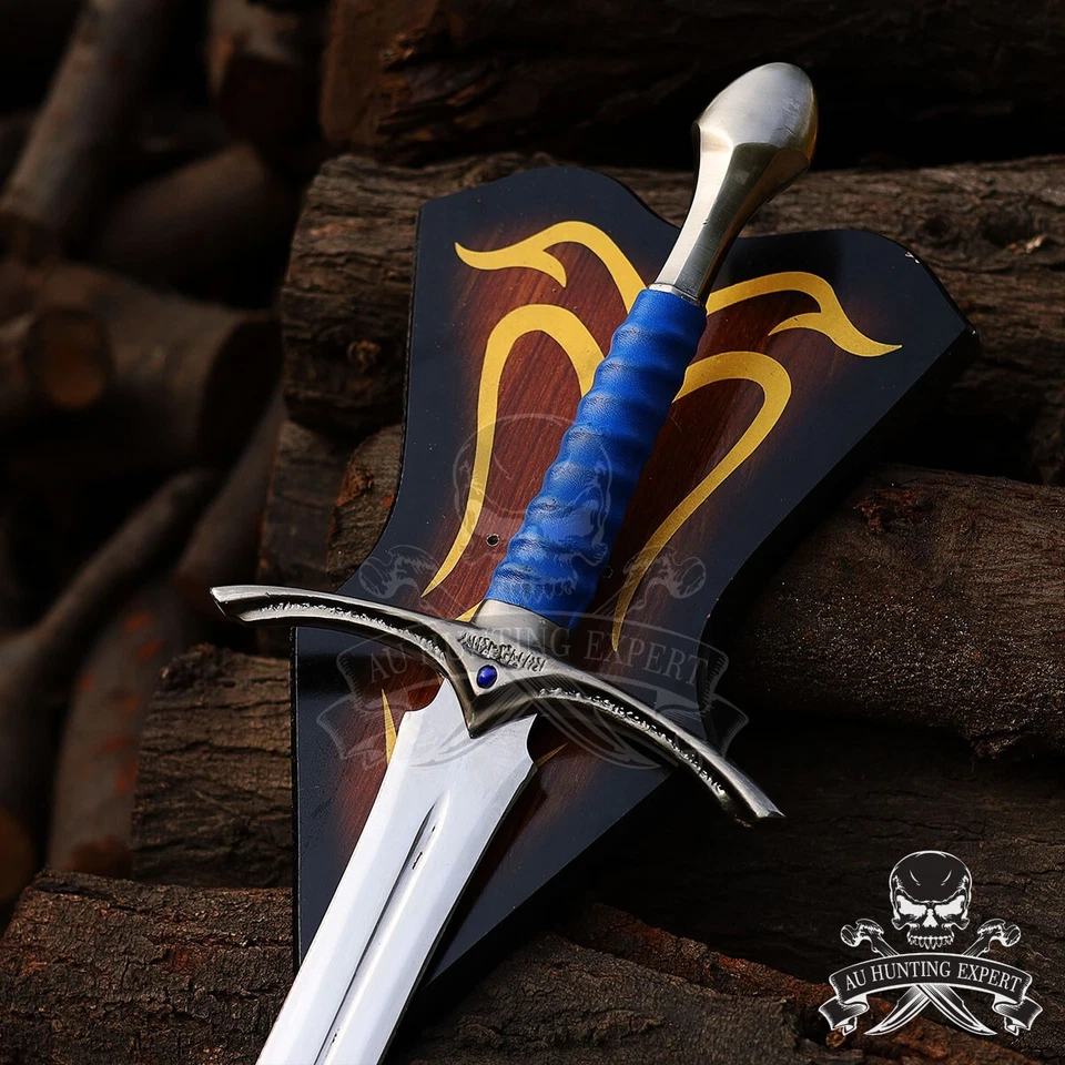 Hand Forged High Carbon Steel Viking Sword Medieval Battle Ready With Scabbard - Image 2 of 4
