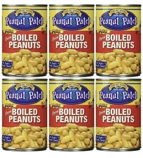 Cajun Boiled Peanuts, (13.5oz cans) 6 Pack - Peanut Patch