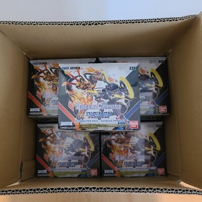 Digimon Card Game - BT06 Double Diamond Booster Box - Factory Sealed | eBay