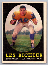 1958 TOPPS #105 LES RICHTER RAMS