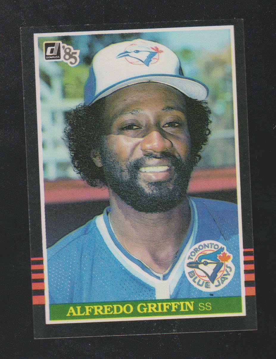 1985 DONRUSS ALFREDO GRIFFIN #73 SET BREAK SEE SCAN | eBay