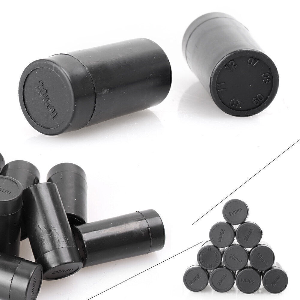 10x Refill Ink Rolls Ink Cartridge 20mm Black For MX5500 Price Tag Gun GL