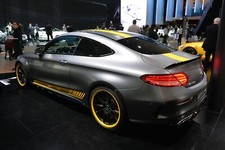 Cars 2016 amg c class coupe dtm Desk Mat Stitched