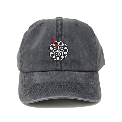 Game dart darts embroidered cotton baseball cap hat - many colors