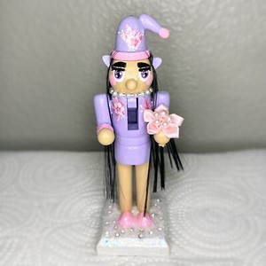 5” Painted Kuromi Inspired Pastel Mini Christmas Holiday Kawaii Nutcracker’s