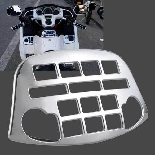 Chrome Radio Accent Panel Fairing Decoration For Honda Goldwing GL1800 2001-2011 - Picture 2 of 11