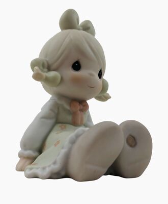 Precious Moments Bless Your Soul Figurine 531162 Enesco Porcelain 1994 Girl