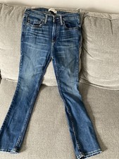 Abercrombie  Fitch Boys jeans kids Skinny Jean Size 15/16 denim blue Zippered