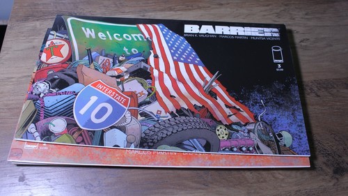Barrera #1-5 En estado bastante bueno/casi nuevo serie completa Image Comics Brian K. Vaughan conjunto AHORRA ENVÍO - Imagen 4 de 8