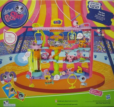 Littlest Pet Shop #2848 LPS Girls Spotlight Swinging Circus Playset BRAND  NEW!!!