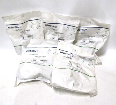 (LOT OF 49, NEW)   1'' Rigid Steel Conduit Pipe Clamps P113 #A6-4