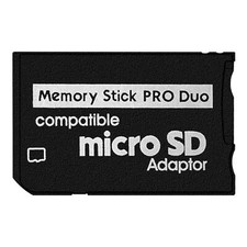 Memory Stick Adapter for PSP, Micro SD to Memory Stick PRO Duo MagicGate Card...