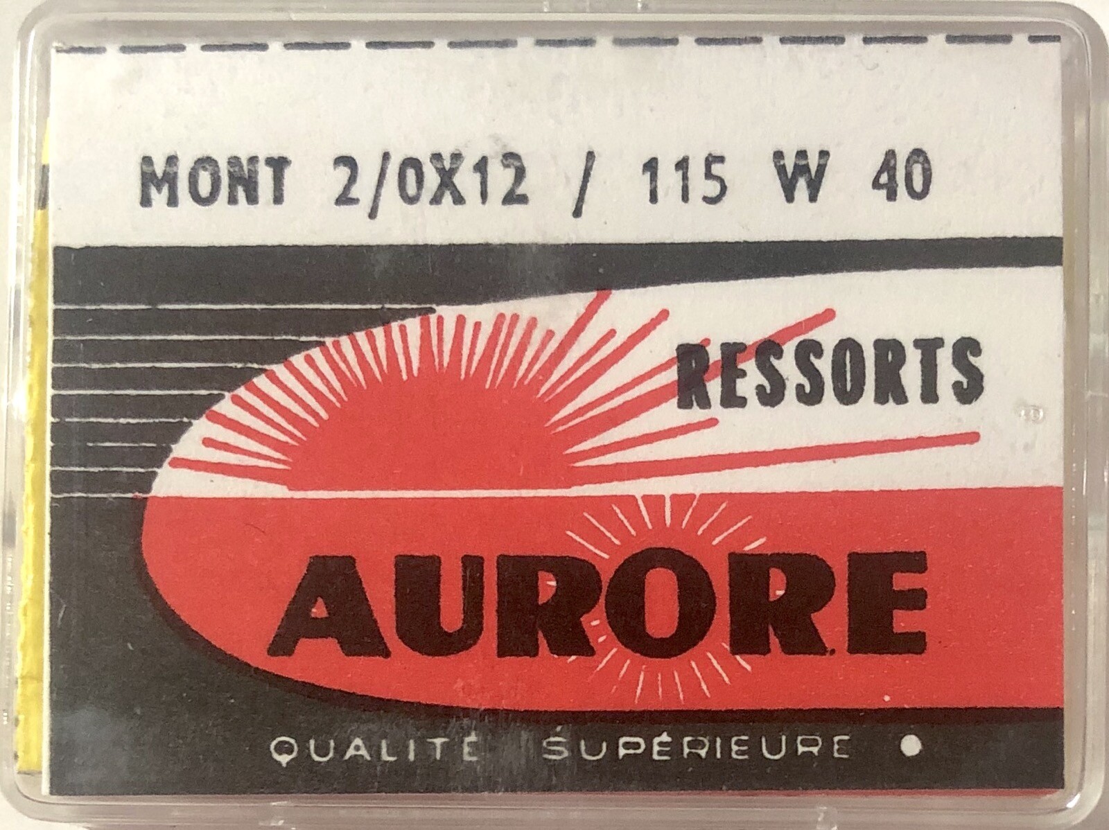 1X=1 Mainspring 1.15 X 0.15 Ø 12.5 Watch Spring 115 W 40 - 2 / 0 X 12