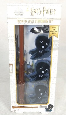 Harry Potter Desktop Spell Stationary Set /  Desktop Zauber Briefpapier Set