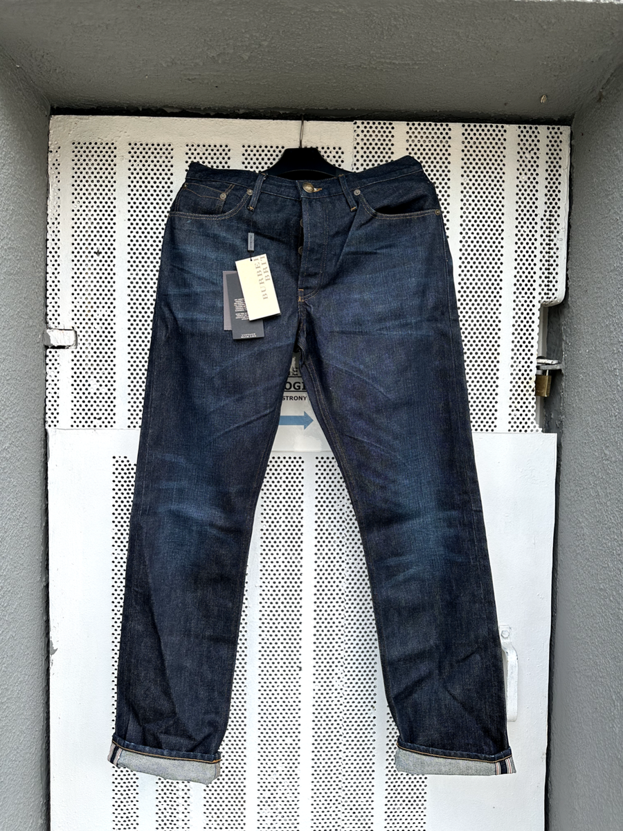 Burberry Brit Mens Swaine Denim Selvedge Jeans Size 30w 32L Burberry Brit Mens Swaine Denim Selvedge Jeans Size 30w 32L