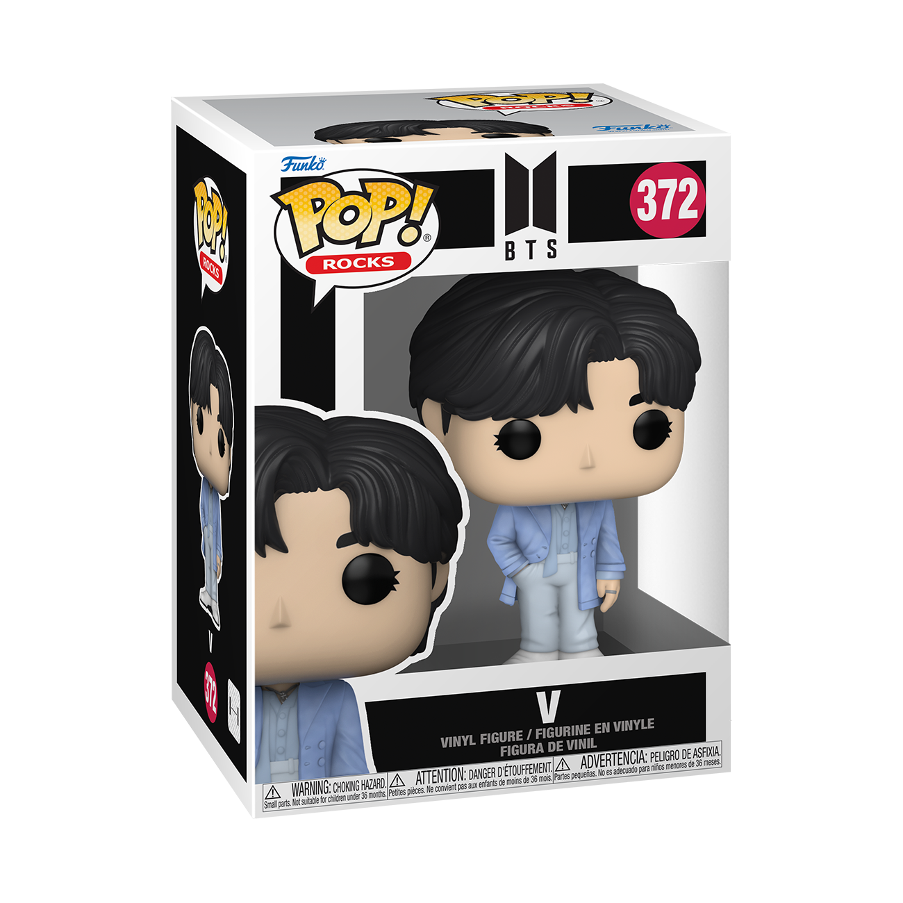 7024787 Merchandising Bts: Funko Pop! Rocks - Season 4 - V (Vinyl Figure 372)