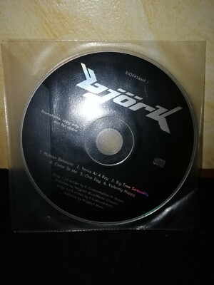cd  Promo HC de ''BJORK'' (human behaviar) ref :polygram bjork samp1