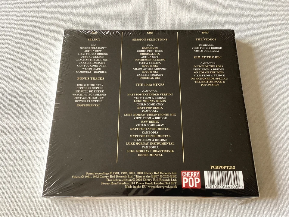 KIM WILDE - SELECT (2CD+DVD EXPANDED DELUXE EDITION)  2 CD+DVD NEU - Bild 2 von 3