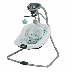 Graco Simple Sway Baby Swing | 2 Speed Vibration, Stratus | eBay