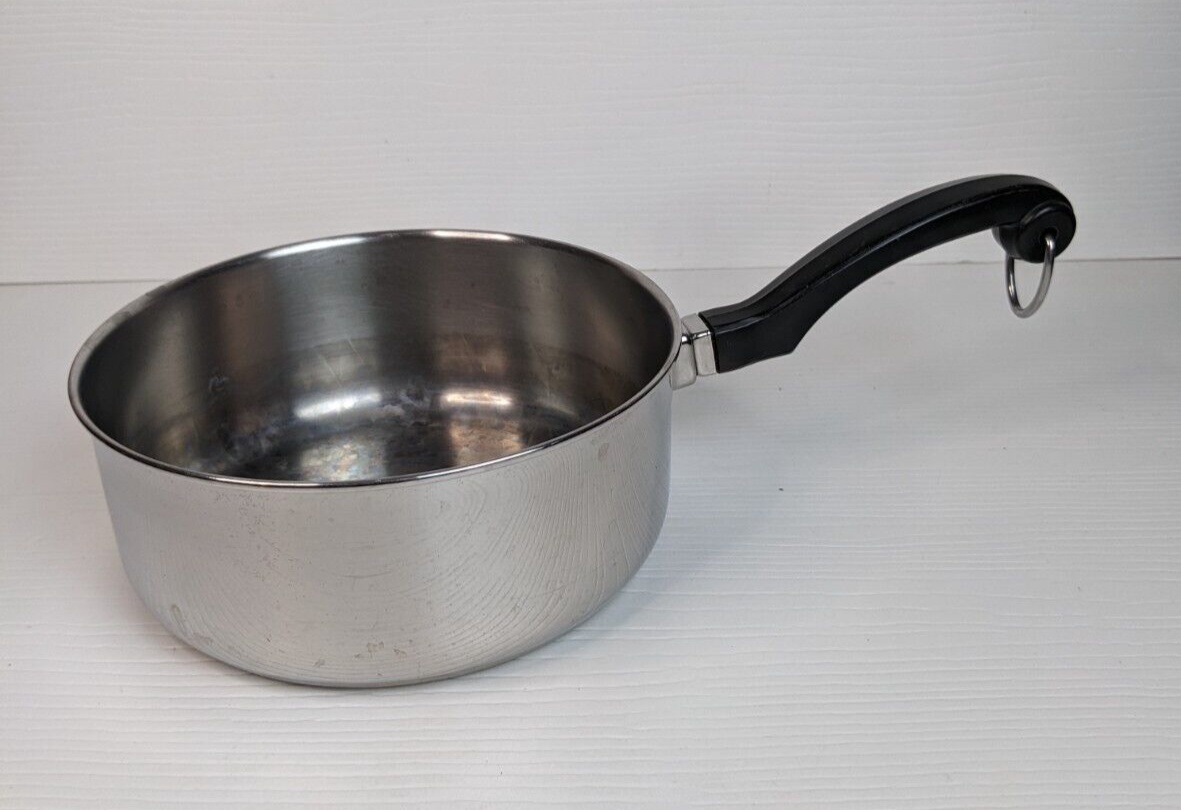 Farberware Stainless Steel 1.5 Quart Sauce Pot NO LID made in USA eBay