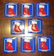 Regent Square Studio Design Monogram Stocking  Ornament with Crystal -You Choose