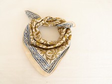 Hand block print Bandana, boho bandana, Man Woman Bandana 100  cotton bandana,