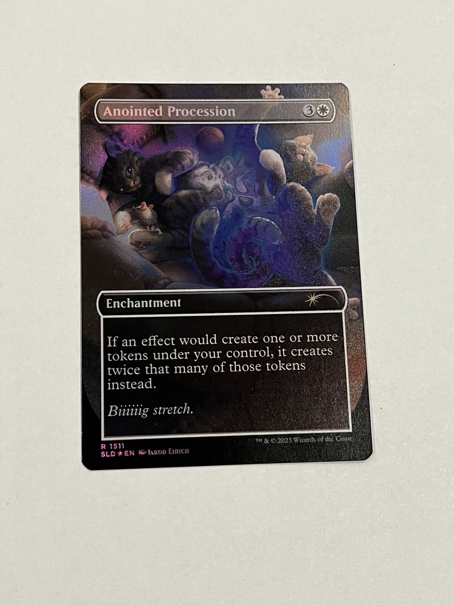 Anointed Procession *FOIL* Secret Lair Raining Cats and Dogs MTG