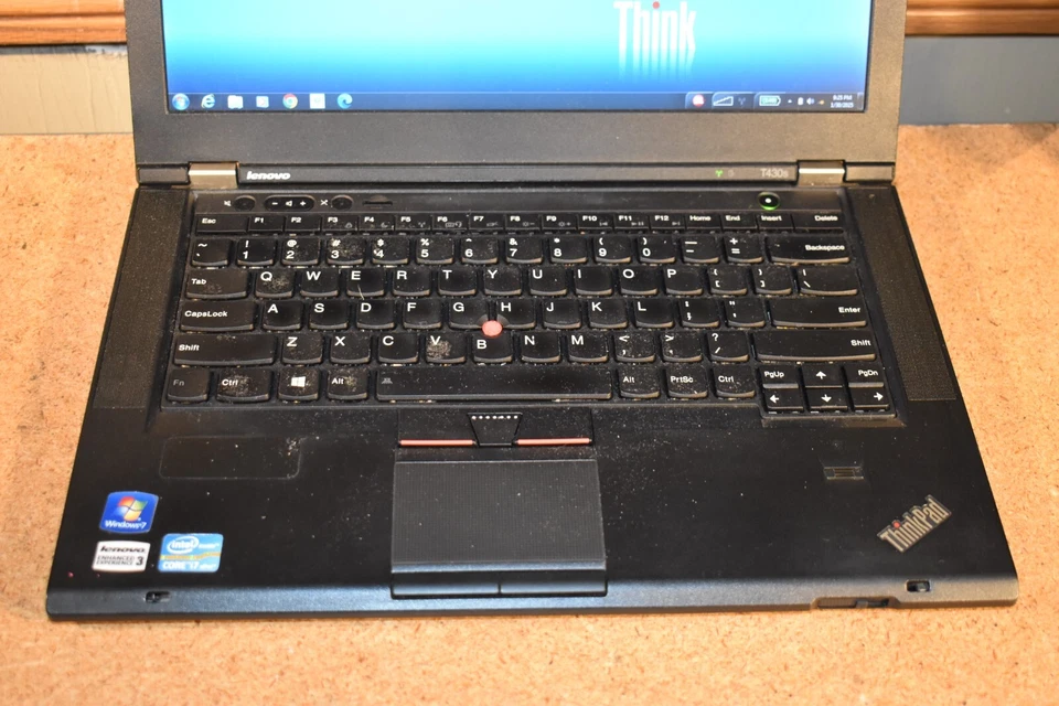 Lenovo ThinkPad T430s Core i7-3520M 2.9GHz 8GB RAM 256GB SSD Windows 7 Webcam - Image 3 of 4