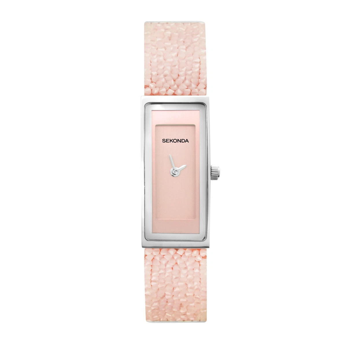 Sekonda Dress Sparkle Slim Rocks Pink Ladies Watch RRP 79.99