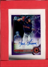2022 Bowman Chrome Prospect Autographs Refractor Purple #CPA-JF Jose Fe ID:57088