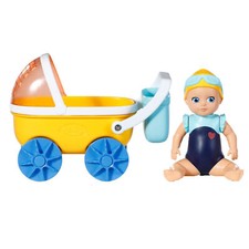 ZAPF Creation BABY born® Splish Slpash Kinderwagen mit Emma, Spielfigur