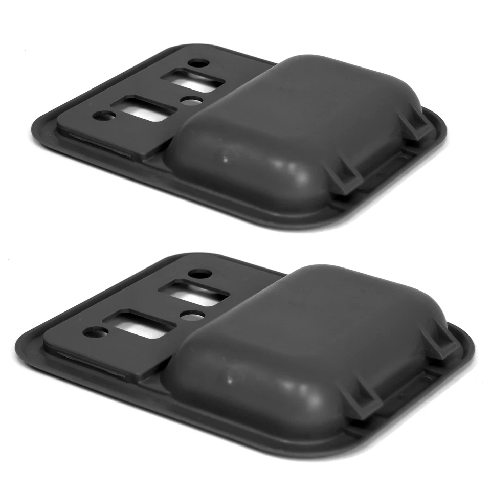 Taza manija puerta interior negra par camioneta F-100 1968-1972 Foto 2 de 3