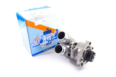 NEW VW Audi 2.0T TSI TFSI Upgraded OEM GRAF Aluminum Thermostat Water Pump Kit