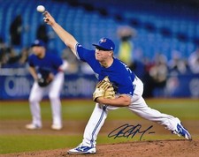 TRENT THORNTON BLUE JAYS MARINERS AUTOGRAPHED SIGNED PHOTO 8X10 MLB BASEBALL