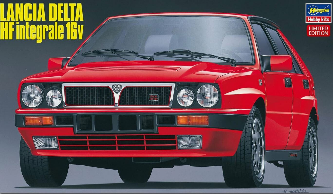 LANCIA DELTA HF 16V INTEGRALE 1990 1/24 kit di montaggio 20710 HASEGAWA