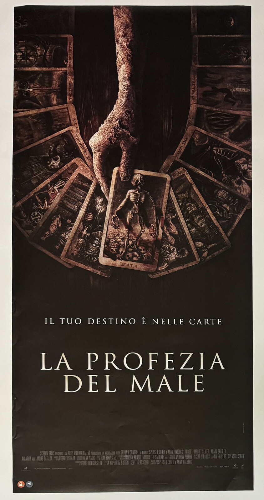 Locandina originale film La profezia del male (2024) - Regia di Anna Halberg, Spenser Cohen