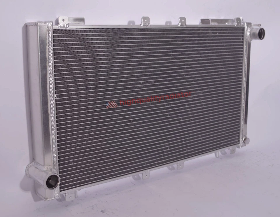 2Rows All Aluminum Radiator For 1990-1994 Subaru Legacy Turbo 2.2L MT Foto 4 de 4