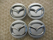 4x Black MAZDA Alloy Wheel Hub Centre Caps 57mm Fits 2 3 5 6 for  
