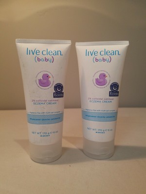 live clean baby eczema cream