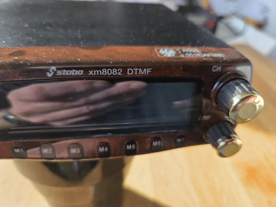 stabo xm8082 DTMF CB-Funkgerät 80-Kanal mit original Handmikrofon  - Bild 4 von 4