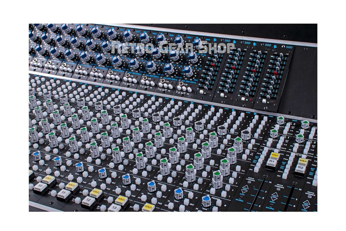 API 1608-II Recording Mixing Console Loaded 12x 550a 4x 560 EQ +