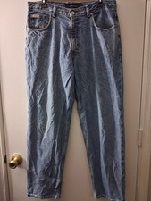 Vintage Calvin Klein Jeans Light Wash Relaxed Fit Straight Leg Jeans Waist 34