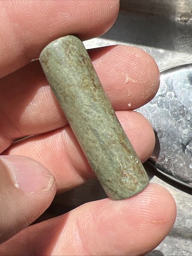 Pre Columbian Jade Bead Found In Guatemala Inca Aztec Mayan PC36 - Picture 6 of 11