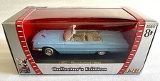 1966 Ford Thunderbird In Blue - 143 Road Signature Yat-ming Convertible 66 Box 1966 Ford Thunderbird In Blue - 143 Road Signature Yat-ming Convertible 66 Box