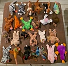 Ty Beanie Babies LOT of 24 in photo ~ Vintage Stuffed Animals w TAGS 1990s Plush