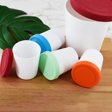 4Pcs/Pack Ice Cream Pots Ice Cream Plastic Box Empty Ice Cream Containers _